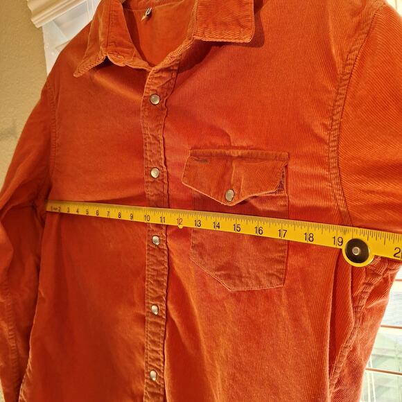 Criquet Size M Long Sleeve Pearlsnap Button Up Shirt - Picture 4 of 7